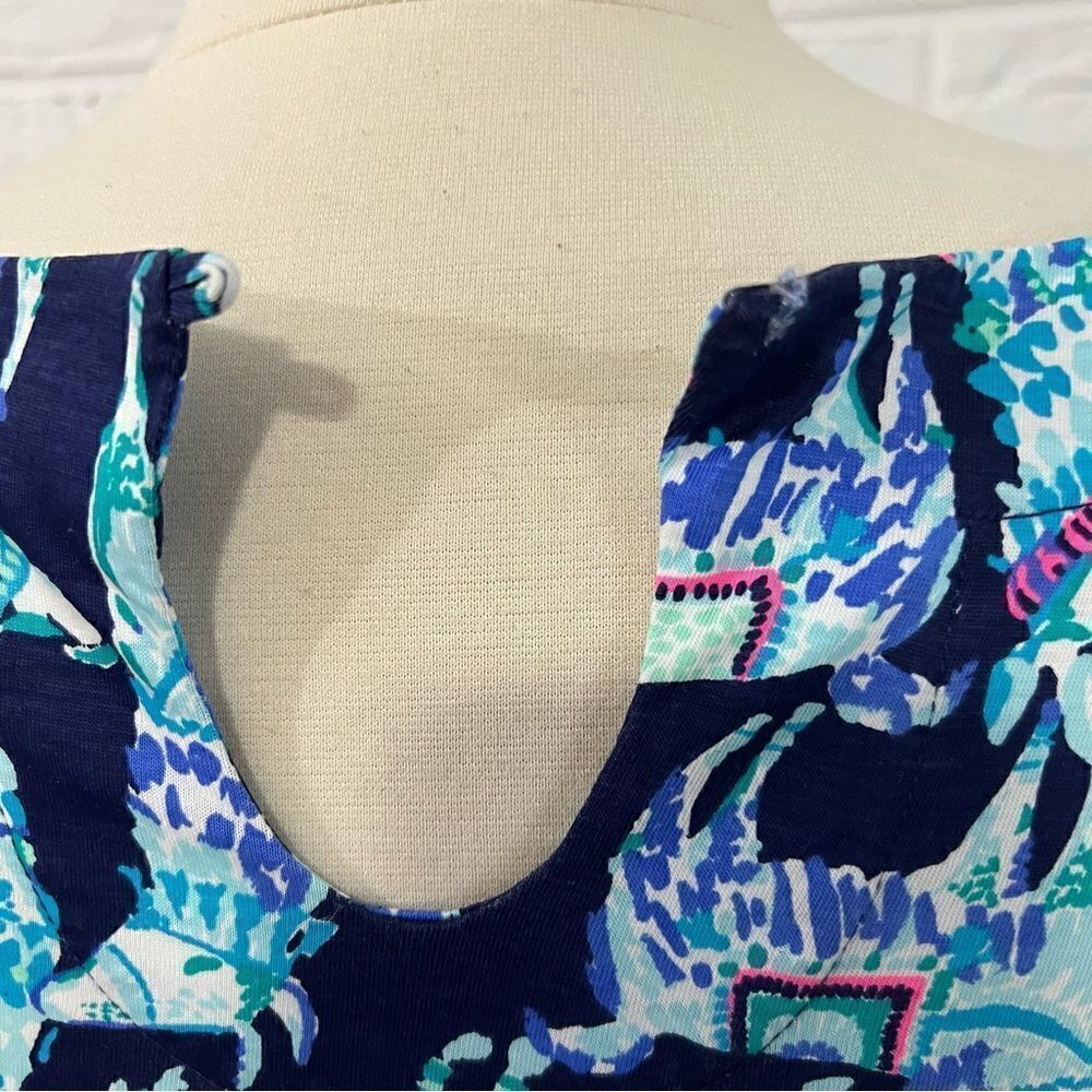 Lilly Pulitzer Alpaca My Bags Printed Dress Size XXS - Picture 5 of 8